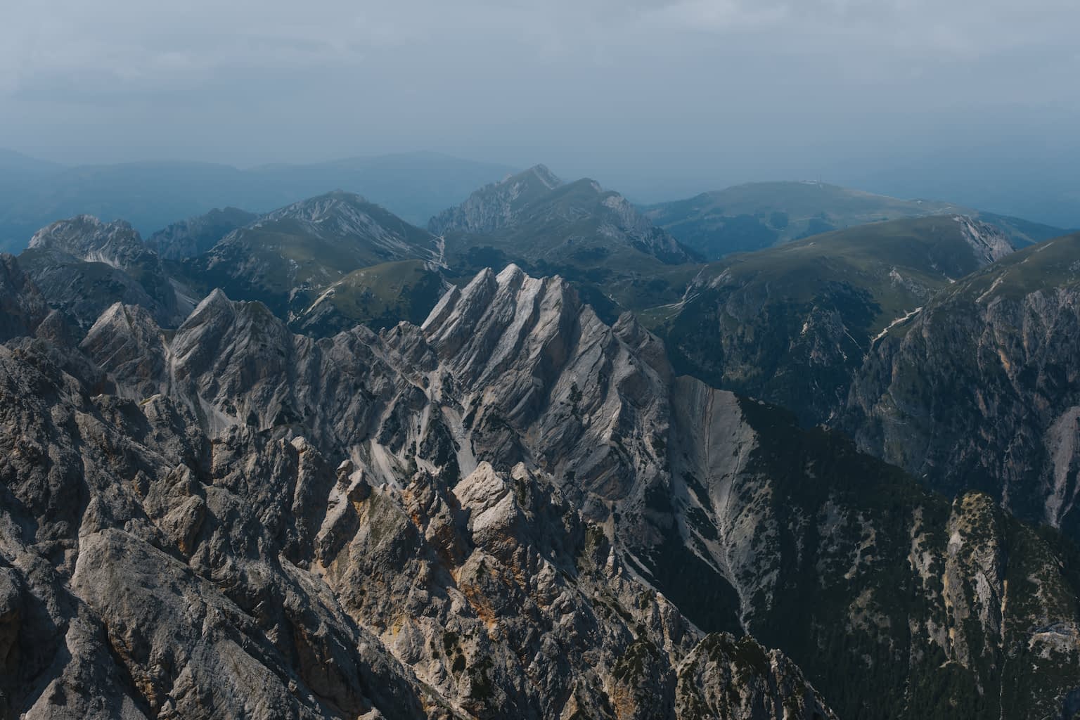 The Seitenbachspitz near Seekofel.